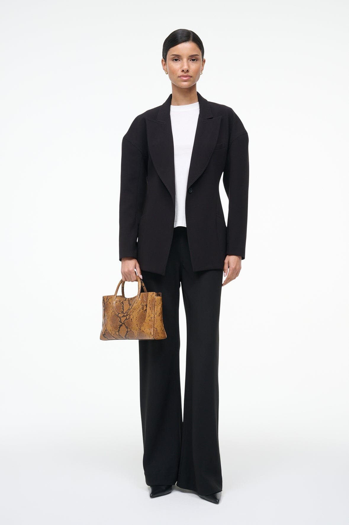 Cole Blazer Black | STAUD Great Value
