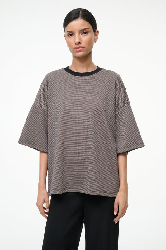 Capsule Top Houndstooth | STAUD Smart Buy