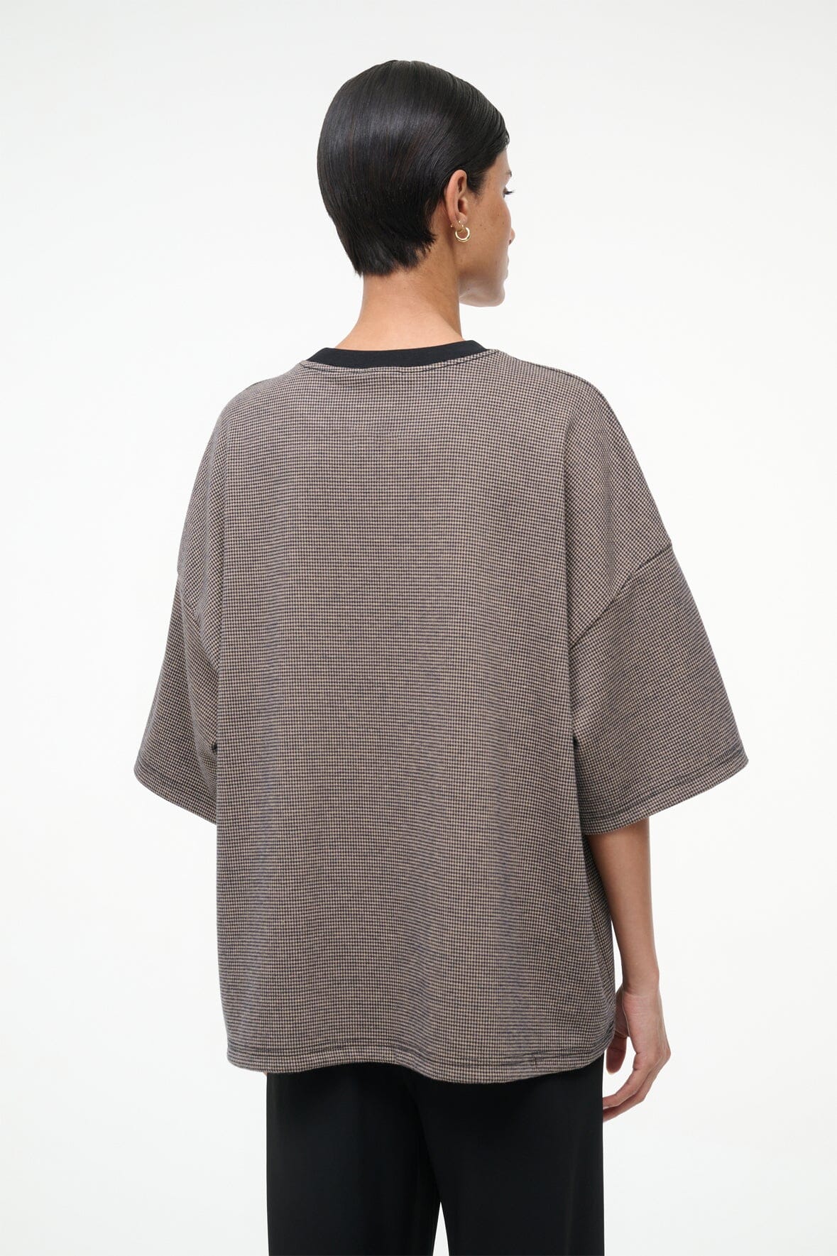 Capsule Top Houndstooth | STAUD Smart Buy