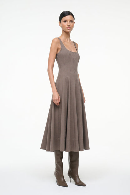 Wells Dress Houndstooth | STAUD Deals