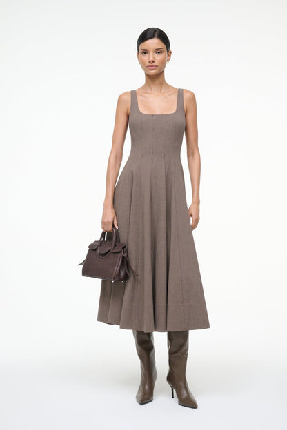 Wells Dress Houndstooth | STAUD Deals