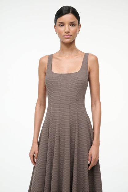 Wells Dress Houndstooth | STAUD Deals