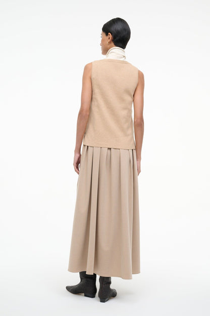 Madeline Dress Wheat | STAUD Everyday