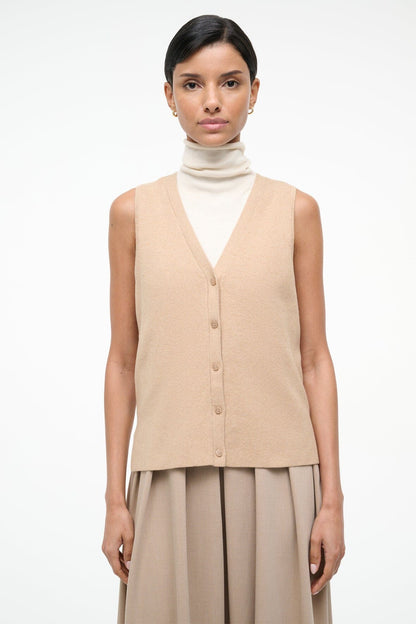 Madeline Dress Wheat | STAUD Everyday