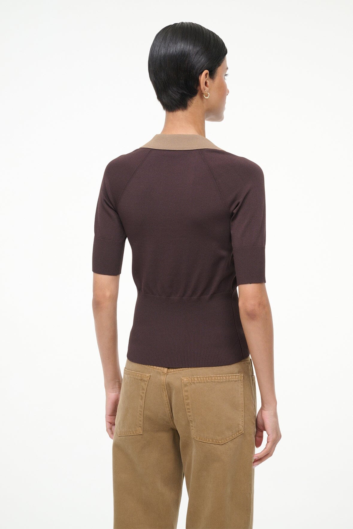 Gene Top Earth Taupe | STAUD Featured