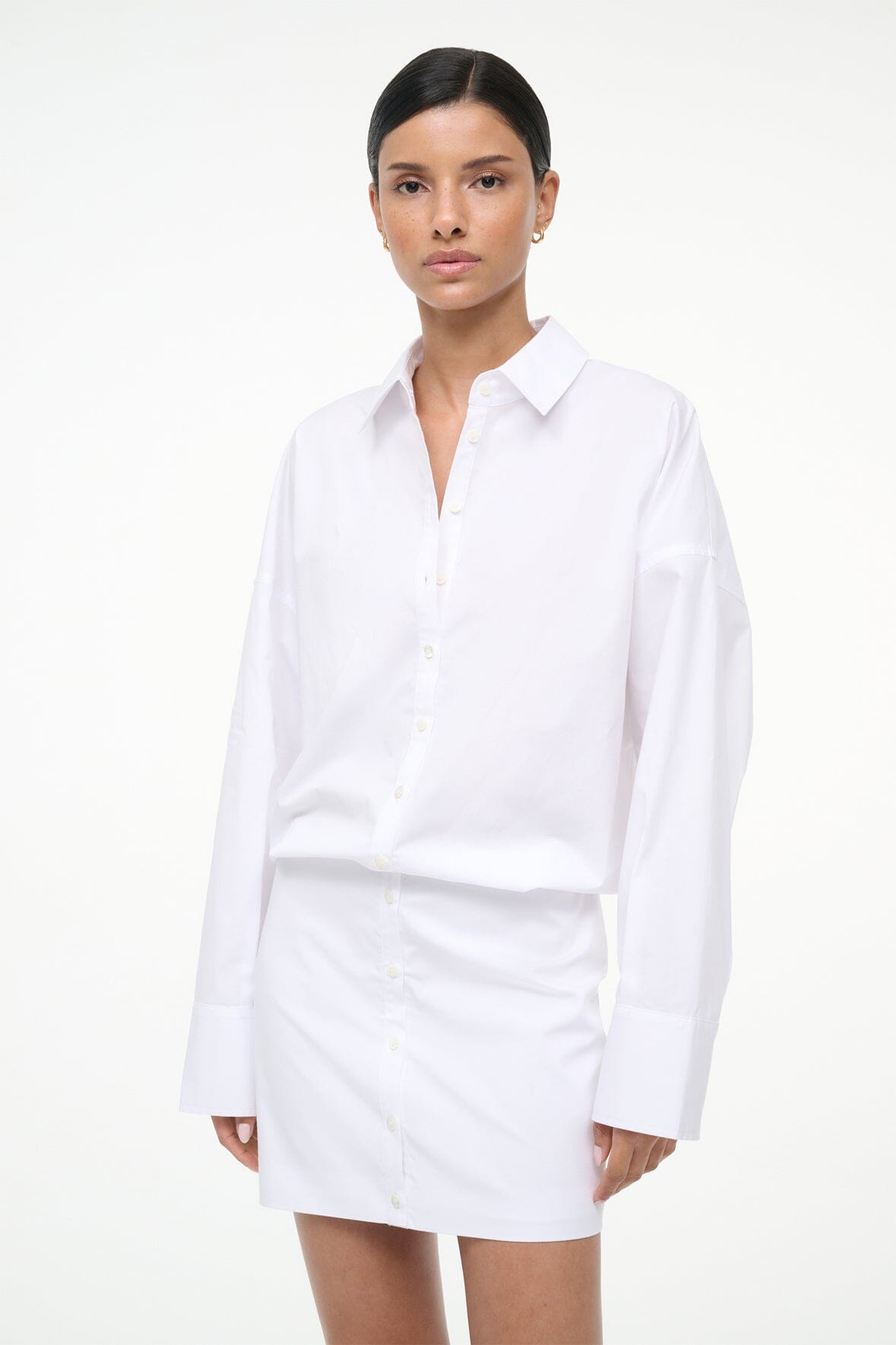 Cynthia Dress White | STAUD Discount