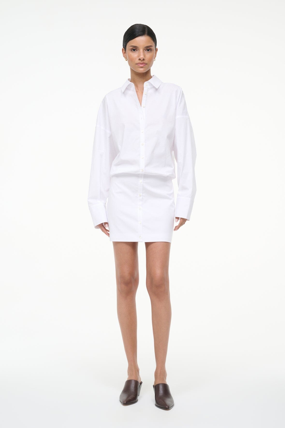 Cynthia Dress White | STAUD Discount