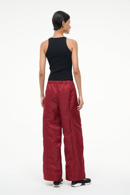 Action Pant Deep Red | STAUD Best Price