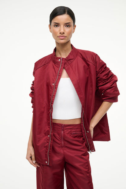 Cal Jacket Deep Red | STAUD Special Offer