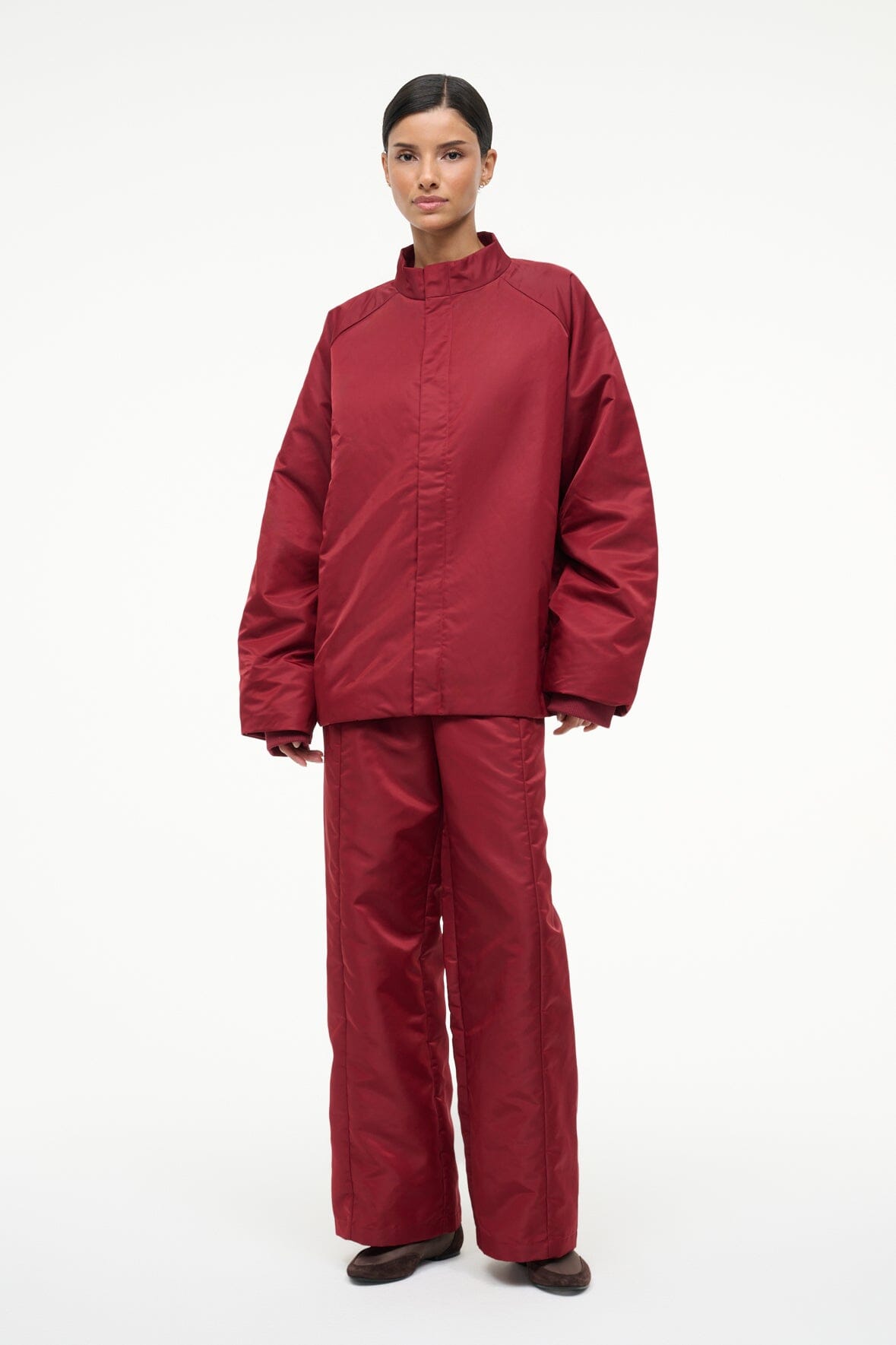 Cal Jacket Deep Red | STAUD Special Offer