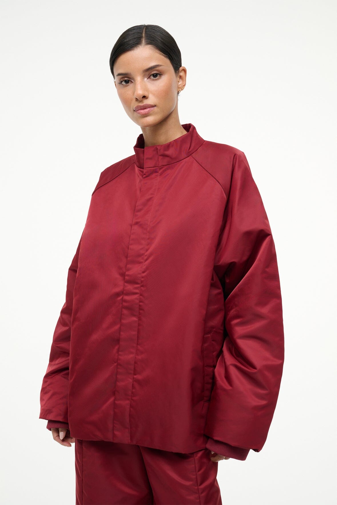 Cal Jacket Deep Red | STAUD Special Offer