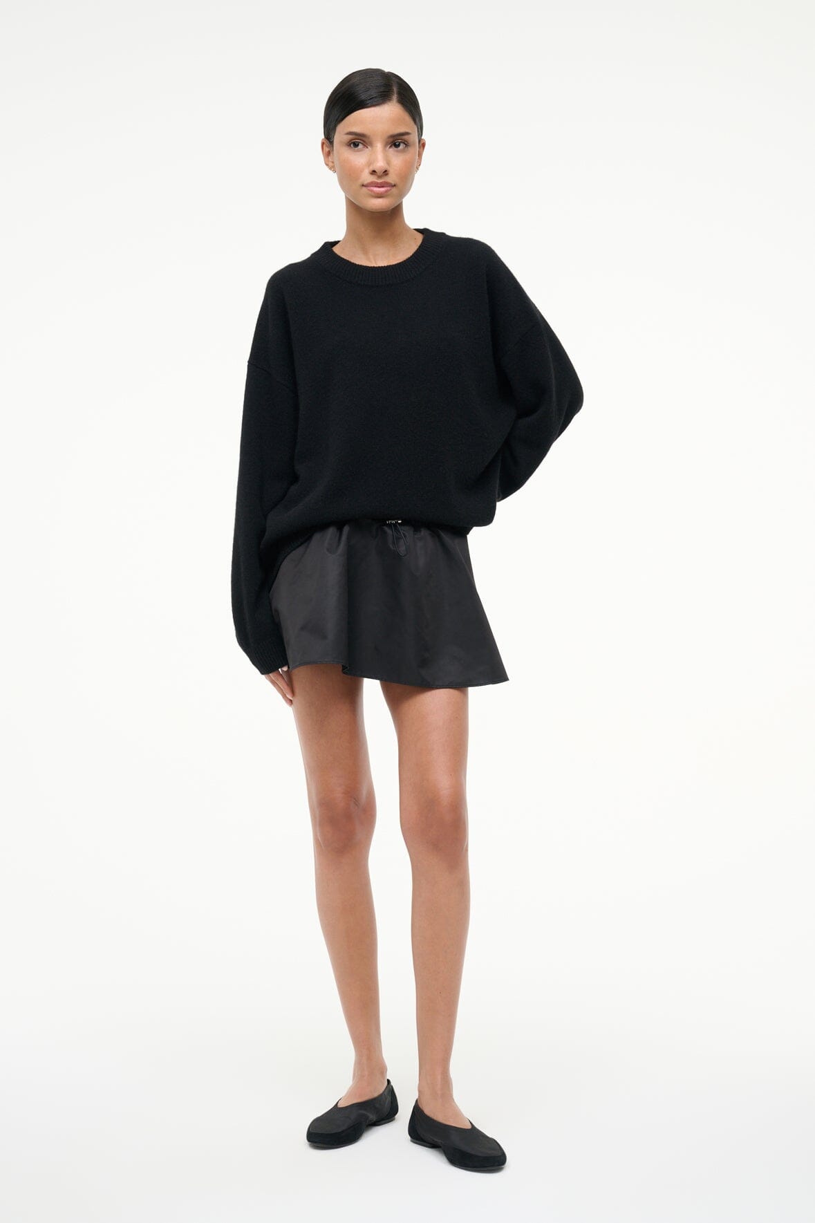 Sosa Skirt Black | STAUD Great Value