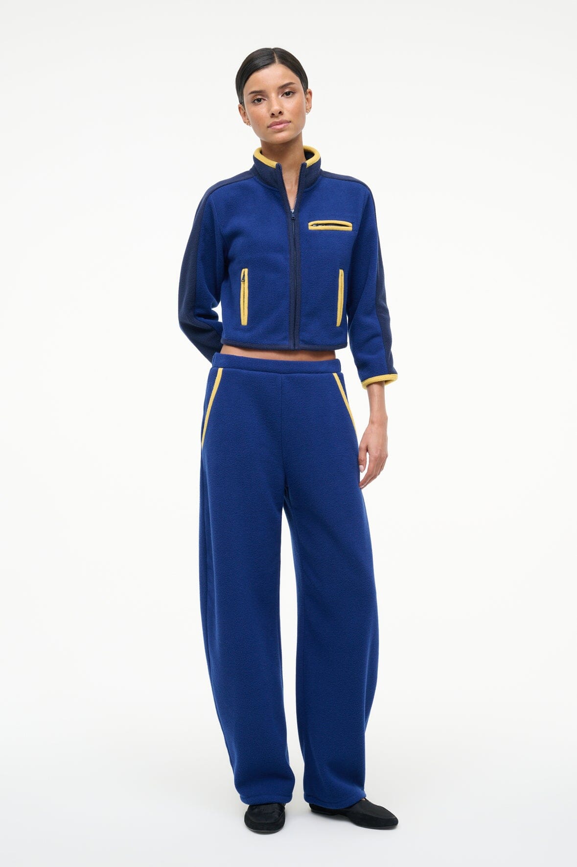 Jeter Jacket Royal Chartreuse | STAUD Latest