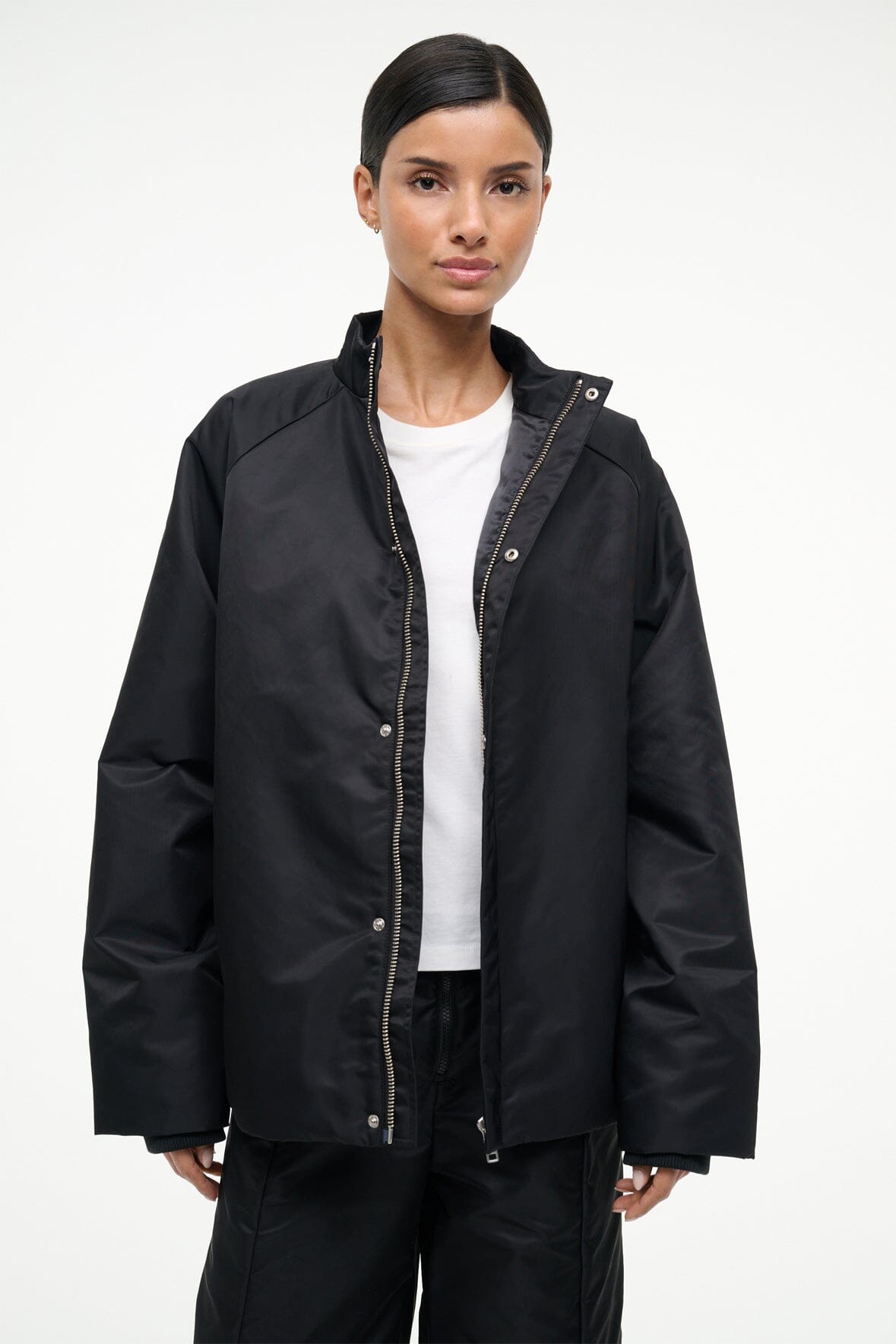 Cal Jacket Black | STAUD Essential