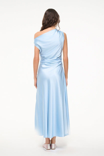 Phare Silk Dress Cloud | STAUD Best Price