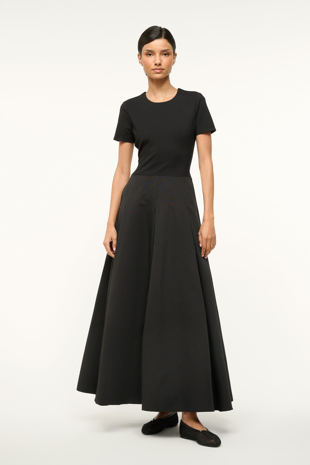 Hopper Dress Black | STAUD Latest