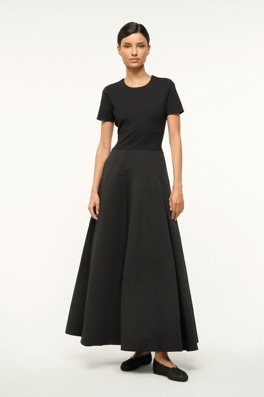 Hopper Dress Black | STAUD Latest