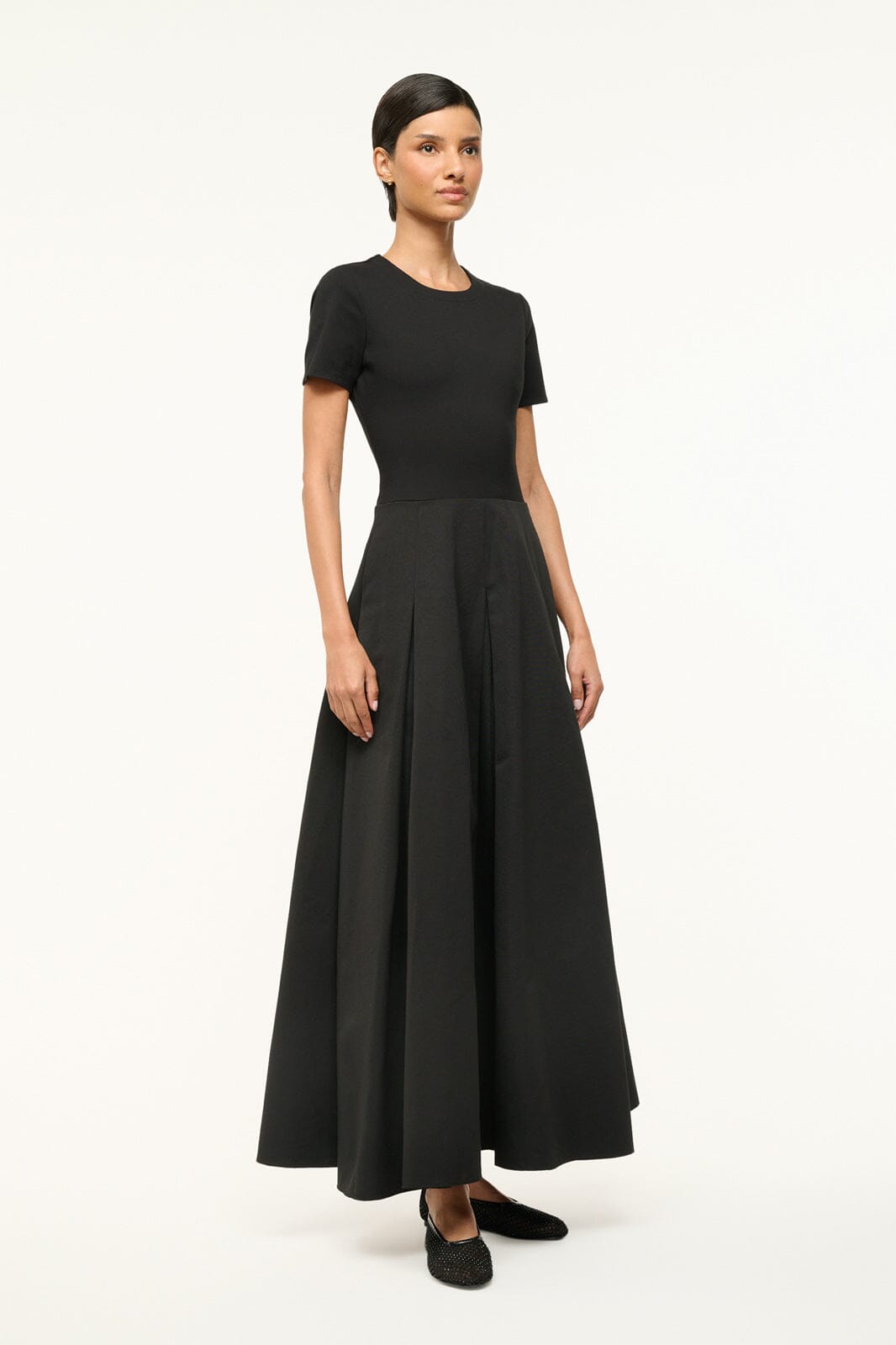Hopper Dress Black | STAUD Latest