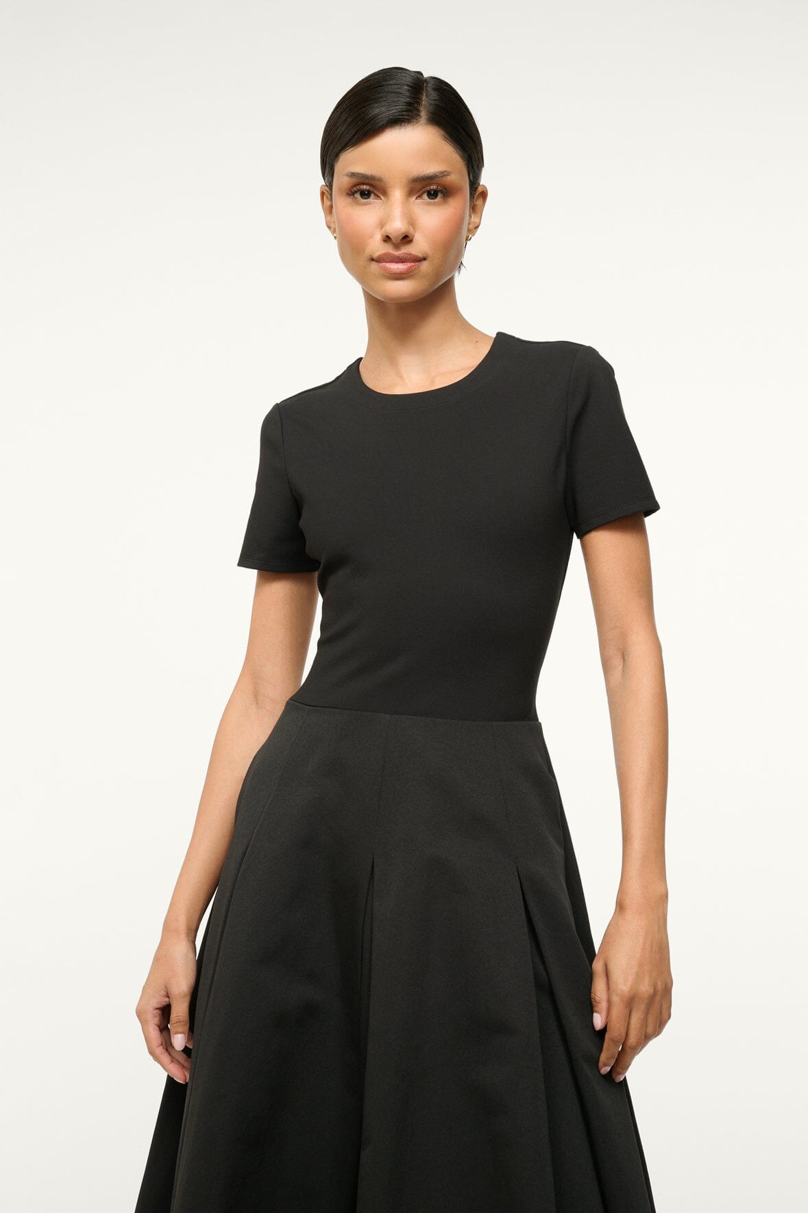 Hopper Dress Black | STAUD Latest