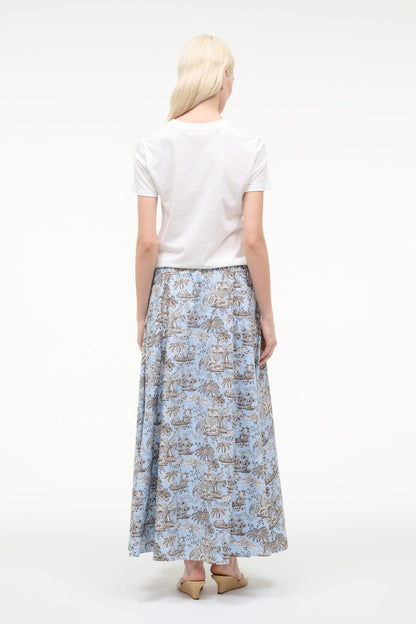 Axel Skirt Sky Toile | STAUD Best Price