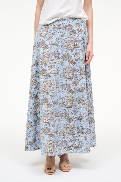 Axel Skirt Sky Toile | STAUD Best Price