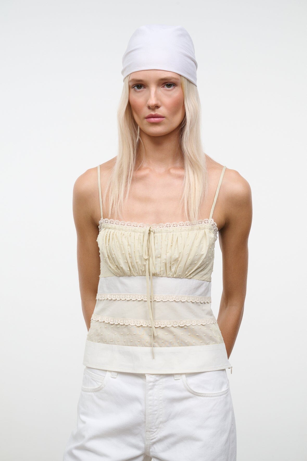 Halie Top Ecru | STAUD Recommended