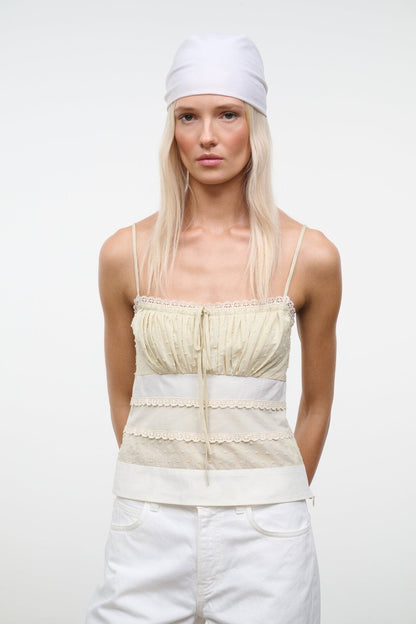 Halie Top Ecru | STAUD Recommended