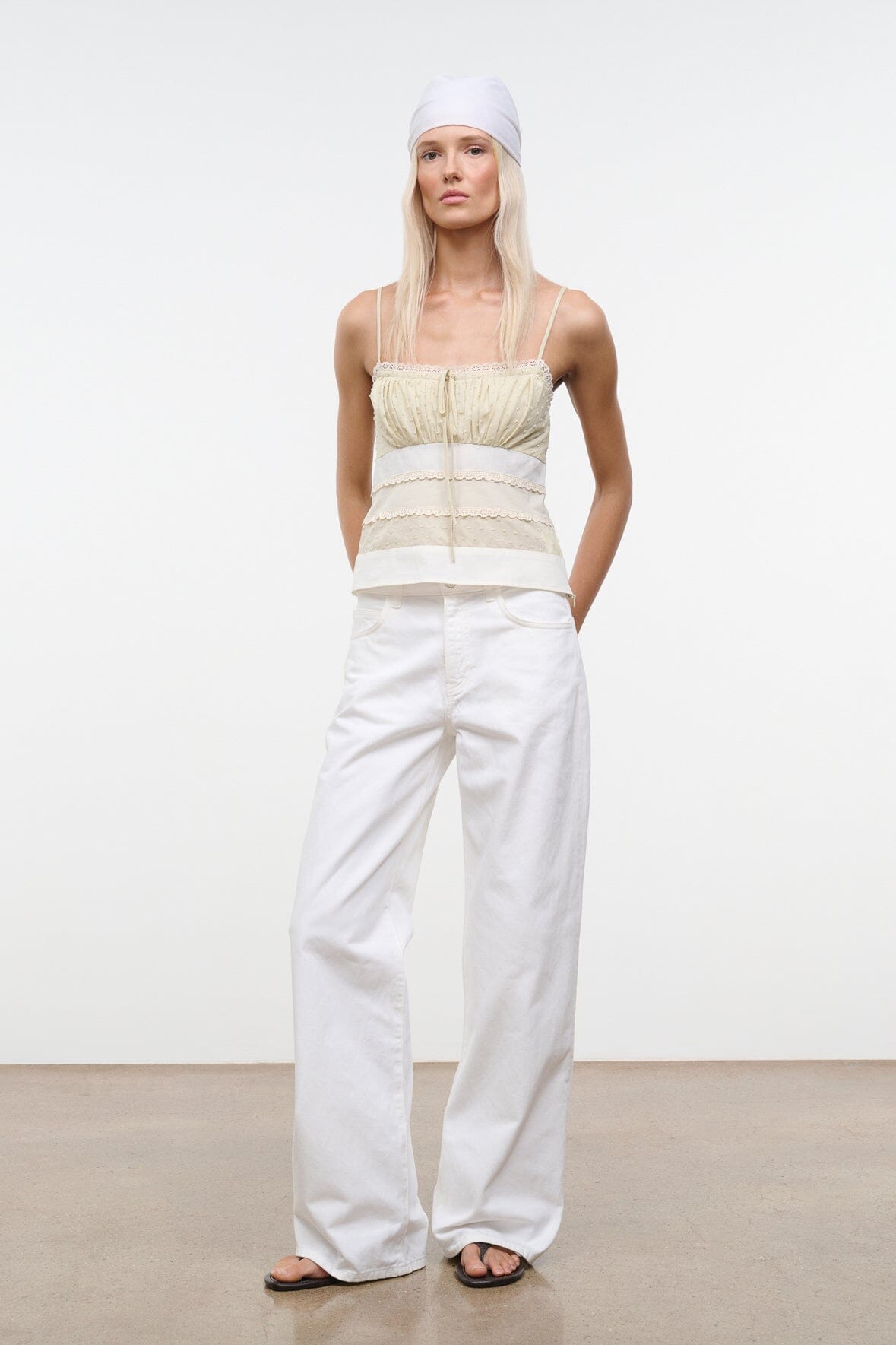 Halie Top Ecru | STAUD Recommended