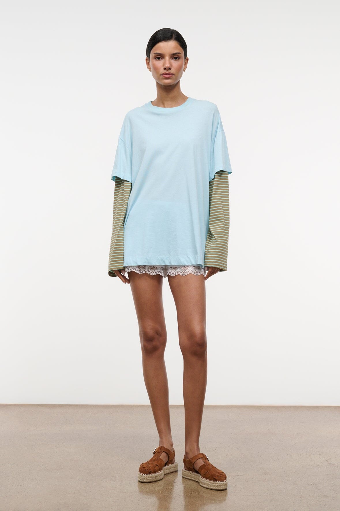 William Tee Clarity Porto Stripe | STAUD Exclusive