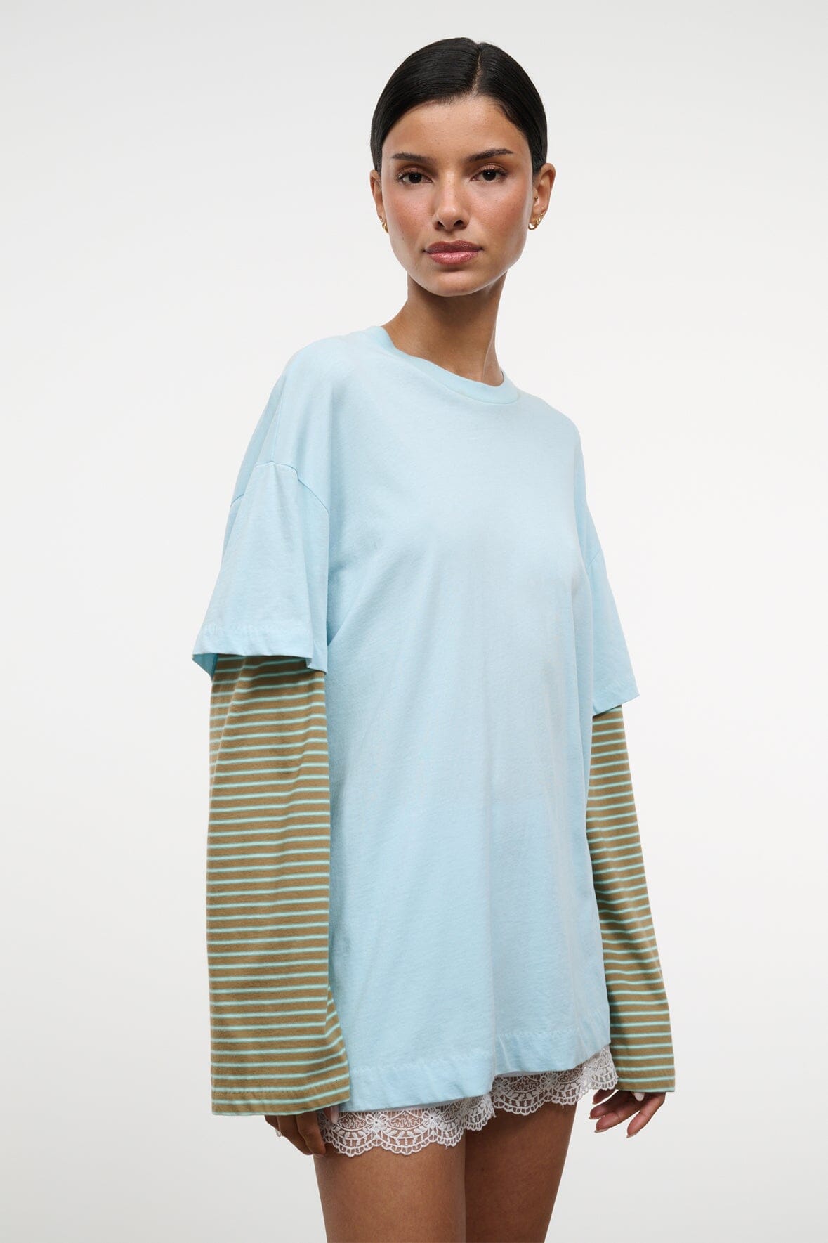 William Tee Clarity Porto Stripe | STAUD Exclusive