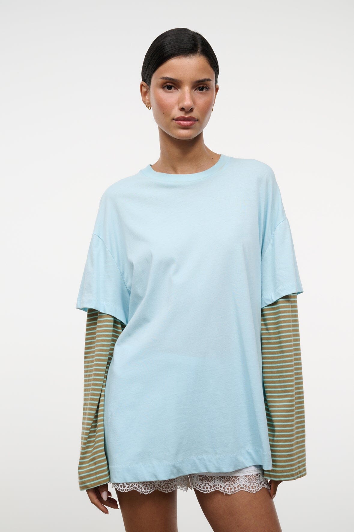 William Tee Clarity Porto Stripe | STAUD Exclusive
