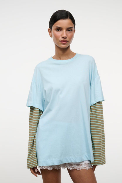William Tee Clarity Porto Stripe | STAUD Exclusive