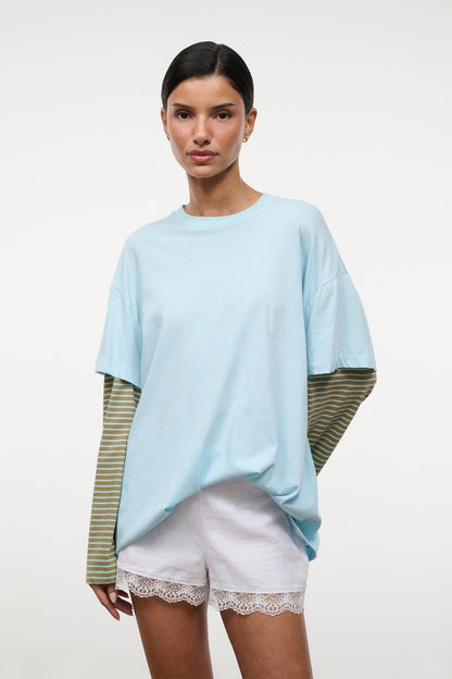 William Tee Clarity Porto Stripe | STAUD Exclusive