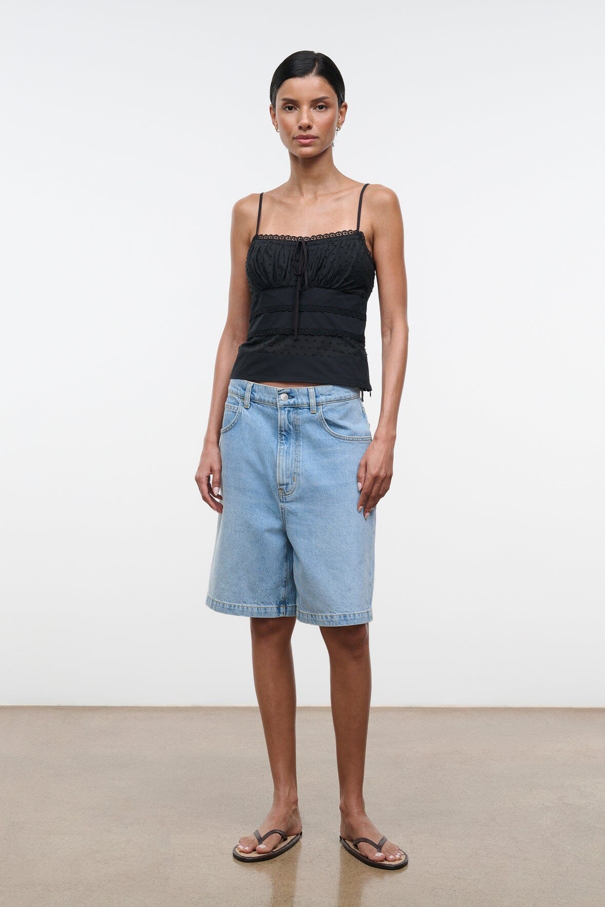Halie Top Black | STAUD Best Seller