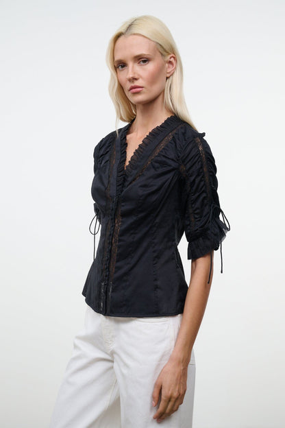 Paolina Top Black | STAUD Trusted