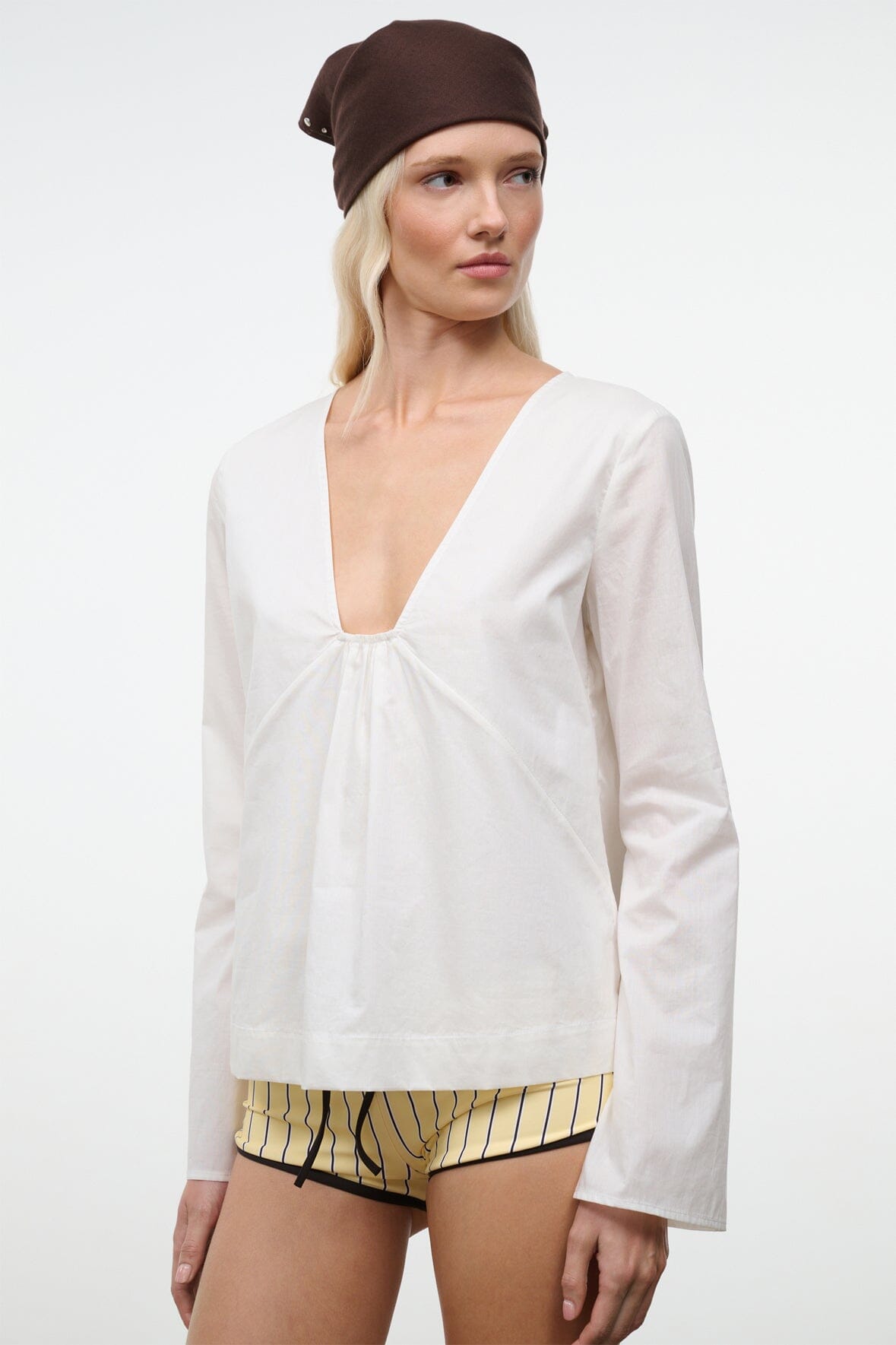 Vivi Top Ivory | STAUD Smart Buy