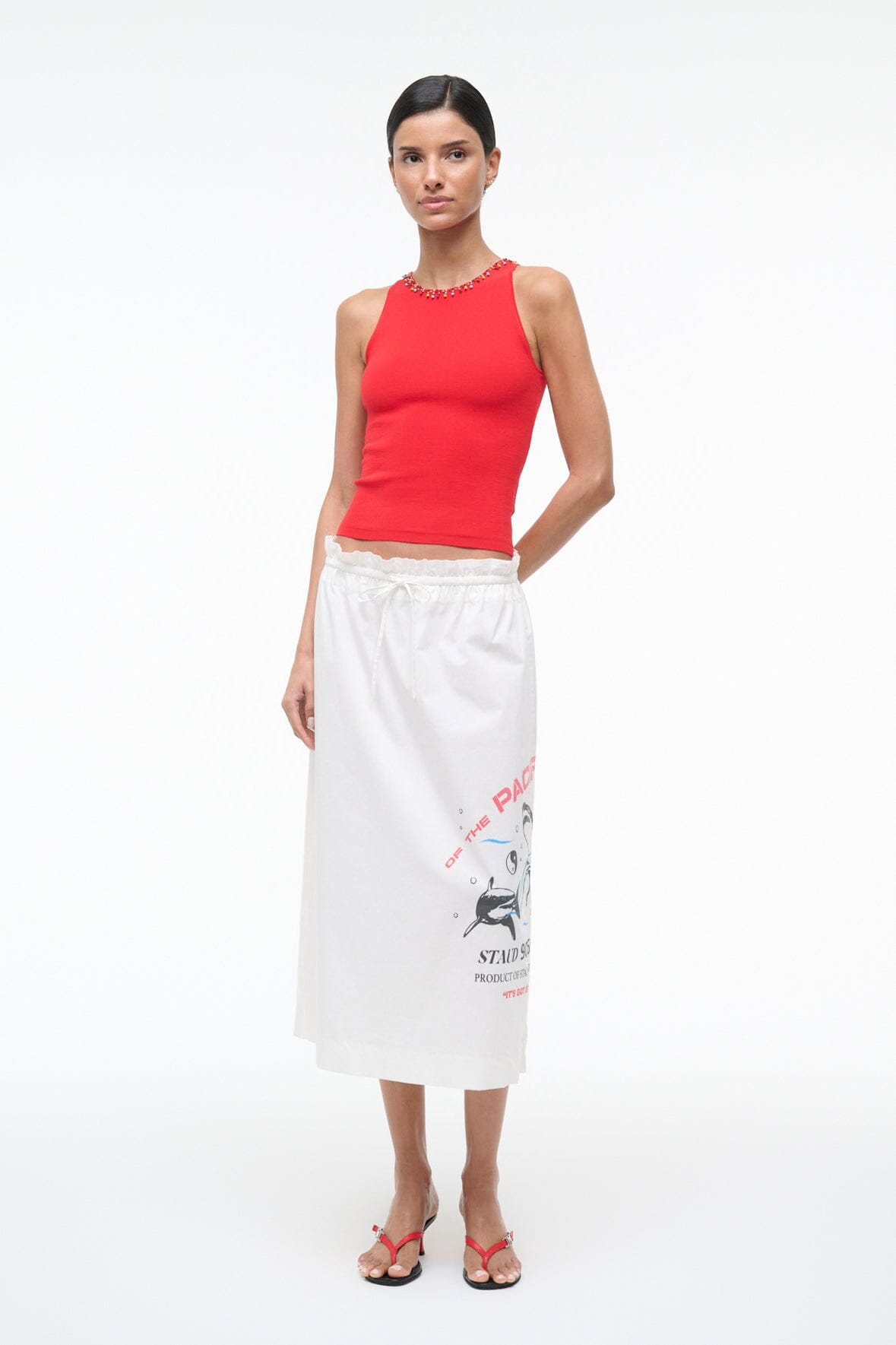 Shore Skirt Of The Pacific | STAUD Recommended
