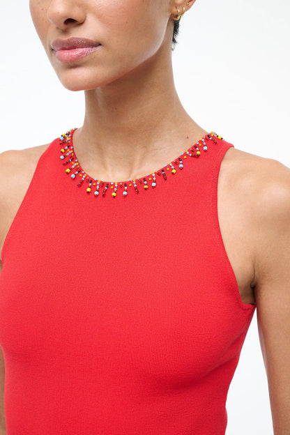 Reina Top Red Rose | STAUD Trending