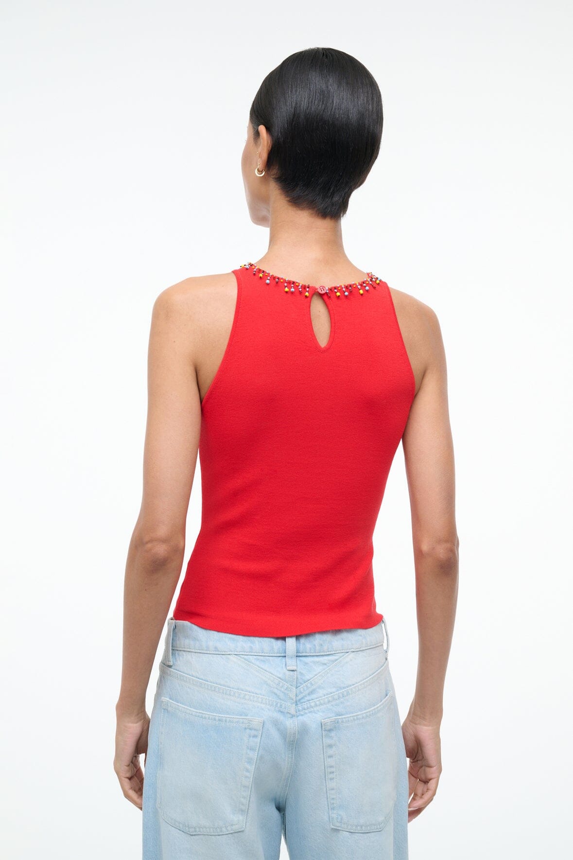 Reina Top Red Rose | STAUD Trending